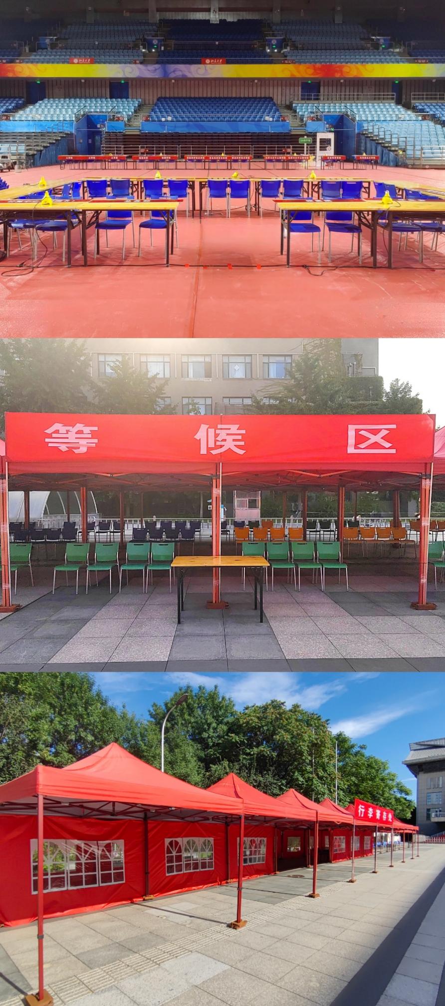 圆满完成各项迎新保障任务